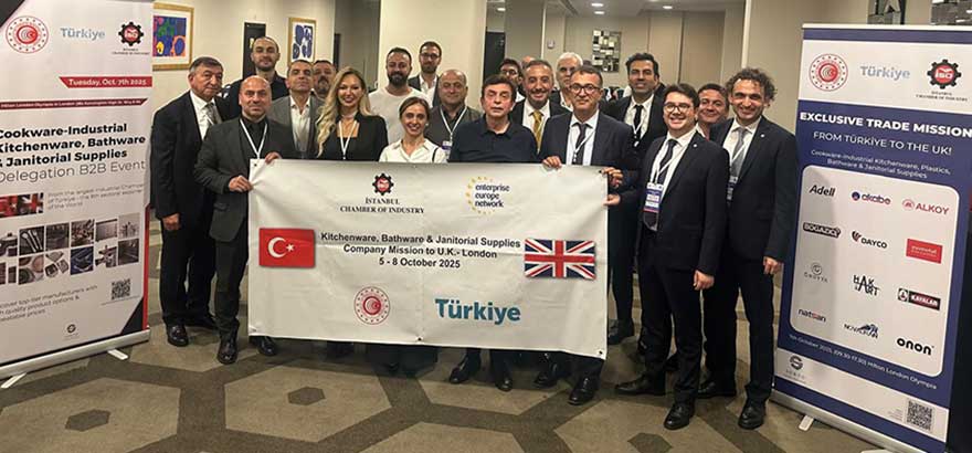 İSO 47. Grup Metal Ev ve İşyeri Gereçleri Sanayii İngiltere Sektörel Ticaret Heyeti Gerçekleştirdi