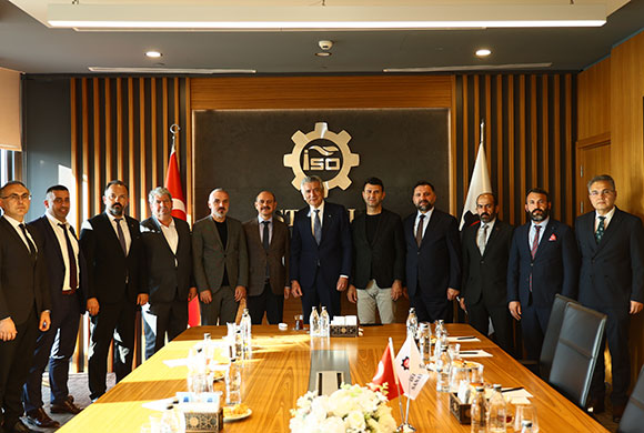 Körfez Ticaret Odası Yönetimi, İstanbul Sanayi Odası Yönetim Kurulu Başkanı Erdal Bahçıvan’ı Odakule’de Ziyaret Etti