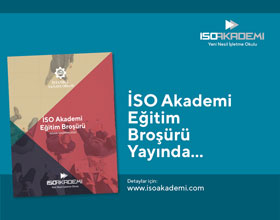nisan haziran ayy İSO Akademi eğitim broşürü yayımlandı