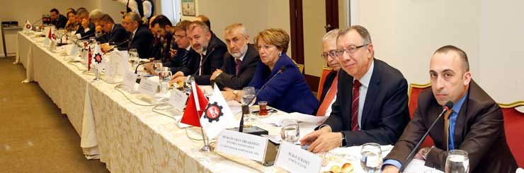 MESKOM Üyeleri, Sektörel Konuları Konuşmak Üzere Gümrük Bakanlığı Müsteşarı ve Bürokratlarıyla Bir Araya Geldi