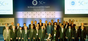 İktisadi Kalkınma Vakfı, 50. Yılını Cumhurbaşkanı Recep Tayyip Erdoğan’ın Katılımıyla Kutladı
