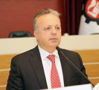 İSO Meclis Başkan Yardımcısı ve İstanbul Tekstil ve Hammaddeleri İhracatçıları Birliği Başkanı İsmail Gülle