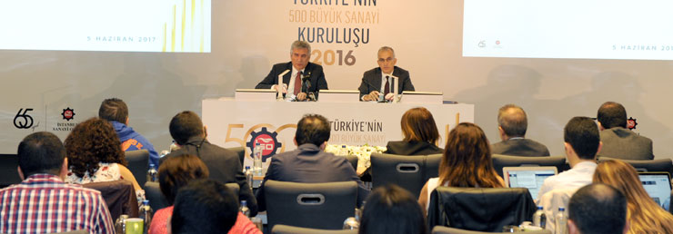 İSO, “Türkiye’nin 500 Büyük Sanayi Kuruluşu-2016” Araştırmasını Açıkladı 02