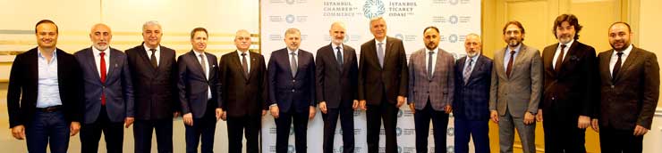 İSO Başkanı Bahçıvan, İTO Başkanı Avdagiç ve Yönetim Kurulu Üyelerini Ziyaret Etti