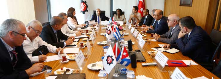 Cuban Delegation that is in Türkiye Visits Istanbul Chamber of Industry 03