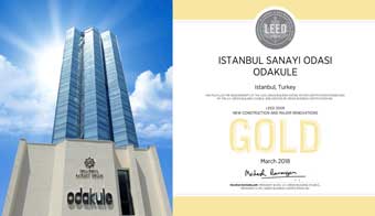 Odakule Binası LEED Gold Sertifikasının Sahibi Oldu 01