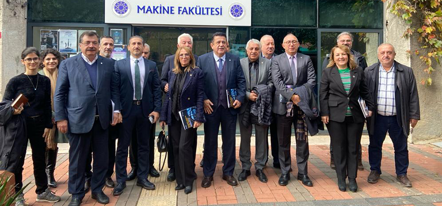 Yıldız Teknik Üniversitesi Makine Mühendisliği’ne Meslek Komitesi Ziyareti 