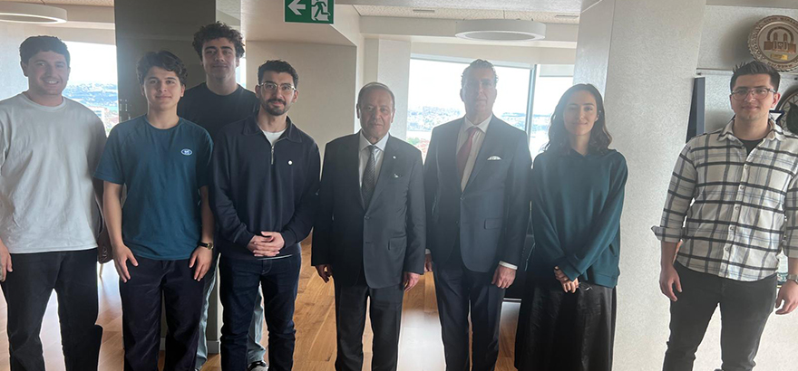 54. Grup Meslek Komitesi Üyeleri İSOV Bursiyerleri ile Buluştu