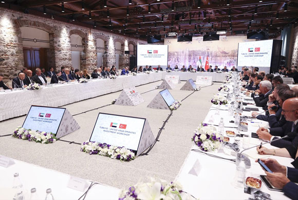 Turkish and UAE Delegations met in the Investment Workshop