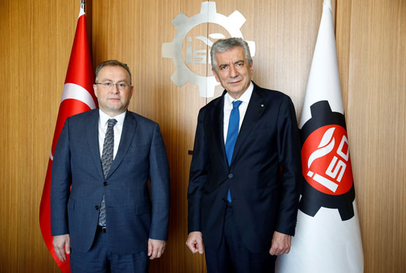 Beyoğlu Kaymakamı Demirelli, İSO Başkanı Bahçıvan’ı Ziyaret Etti