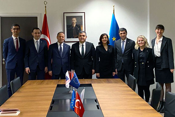 İstanbul Sanayi Odası Yönetimi, Brüksel'de AB’deki Paydaş Kurumlarla Bir Araya Geldi