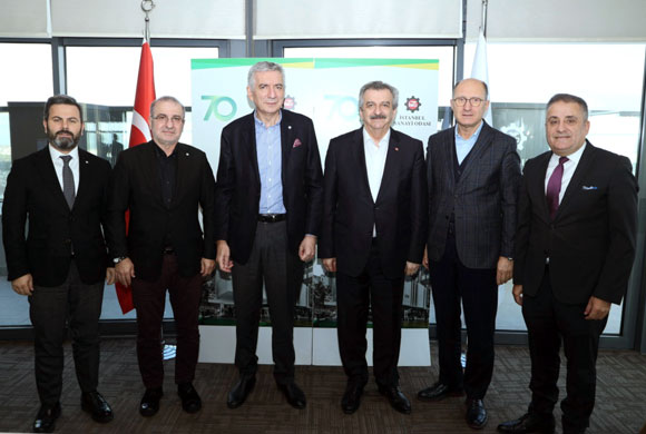 İstanbul Sanayi Odası Yönetim Kurulu Üyeleri Sanayi ve Teknoloji Bakan Yardımcısı Hasan Büyükdede ile Bir Araya Geldi