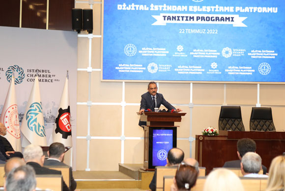 İstanbul Milli Eğitim Müdürlüğü, İSO ve İTO İş Birliğiyle Gerçekleştirilecek Dijital İstihdam Eşleştirme Platformu Projesi’nin Tanıtım Toplantısı Milli Eğitim Bakanı Mahmut Özer’in Katılımıyla Yapıldı
