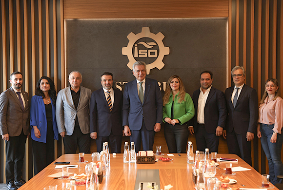 Ekonomi Gazetecileri Derneği (EGD) Yönetimi, İstanbul Sanayi Odası Yönetim Kurulu Başkanı Erdal Bahçıvan ile Bir Araya Geldi