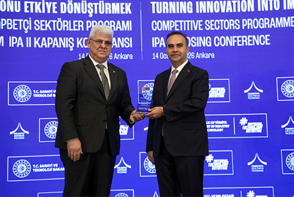 Avrupa Birliği’nin Ortak Finansmanıyla Yürütülen Rekabetçi Sektörler Programı’nın (RSP) Kapanışında, İSO’nun ETP-IDES4ISTANBUL Projesine Ödül Verildi 