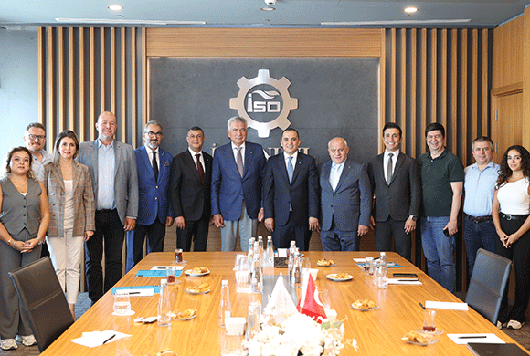 Ev ve Mutfak Eşyaları Sanayicileri ve İhracatçıları Derneği Yönetimi, İstanbul Sanayi Odası Yönetim Kurulu Başkanı Erdal Bahçıvan’ı Ziyaret Etti
