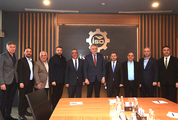 İSO Başkanı Erdal Bahçıvan, Ev Dışı Tüketim Gıda ve Gıda Dışı Tedarikçileri Derneği Yönetimiyle Bir Araya Geldi