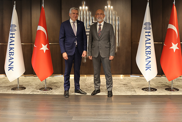 İSO Başkanı Erdal Bahçıvan, Halkbank Genel Müdürü Süleyman Özdil’e Nezaket Ziyaretinde Bulundu