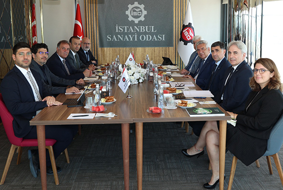 İBB Başkanvekili Nuri Aslan, İBB Yönetimini Oluşturan Bir Heyetle Birlikte İSO Yönetim Kurulu Başkanı Erdal Bahçıvan’ı Ziyaret Etti