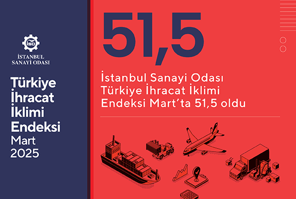 İSO Türkiye İhracat İklimi Endeksi Martta 51’5’e Yükseldi