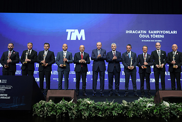 Türkiye İhracatçılar Meclisi 32. Genel Kurulu ve İhracatın Şampiyonları Ödül Töreni, Cumhurbaşkanı Recep Tayyip Erdoğan’ın Katılımıyla Yapıldı