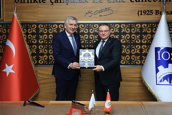 İstanbul Sanayi Odası Yönetimi, İstanbul İkitelli Organize Sanayi Bölgesi’nin (OSB) Yeni Yönetimini Ziyaret Etti
