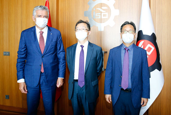 Sung-kyu Woo, Korean Consul General in Istanbul, Visited ICI Chairman Erdal Bahçıvan