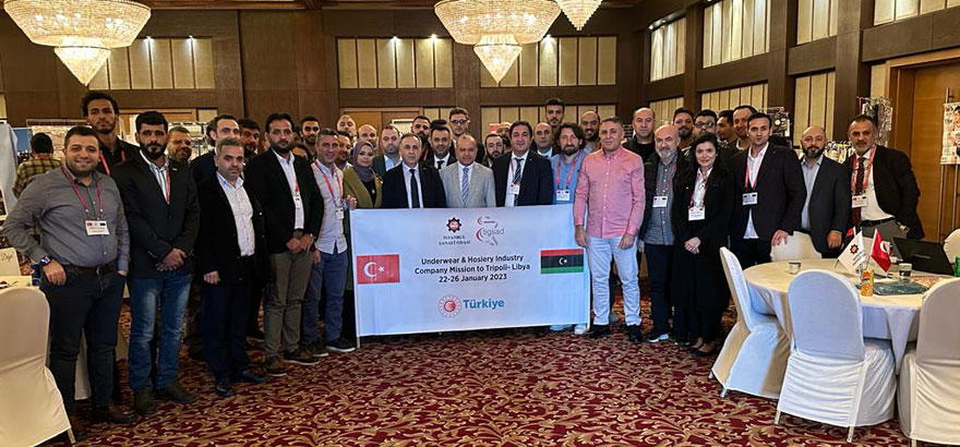 İstanbul Sanayi Odası (İSO), Libya’ya Yönelik İç Giyim ve Çorap Sanayi Sektörlerini Kapsayan Bir Ticaret Heyeti Gezisi Gerçekleştirdi
