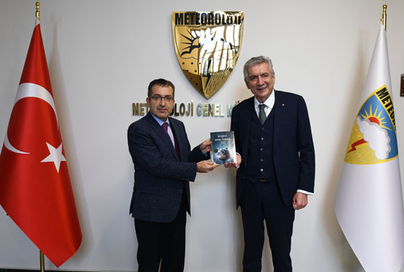 İSO Başkanı Bahçıvan, Tarihi Binasında Meteroloji Genel Müdürü Coşkun’u Ziyaret Etti