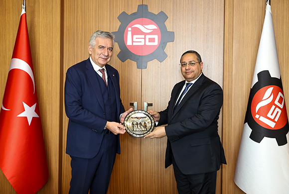 Hatim Elalfy, Egyptian Consul General in Istanbul, Visited Erdal Bahçıvan, Chairman of the Board of Directors of the Istanbul Chamber of Industry