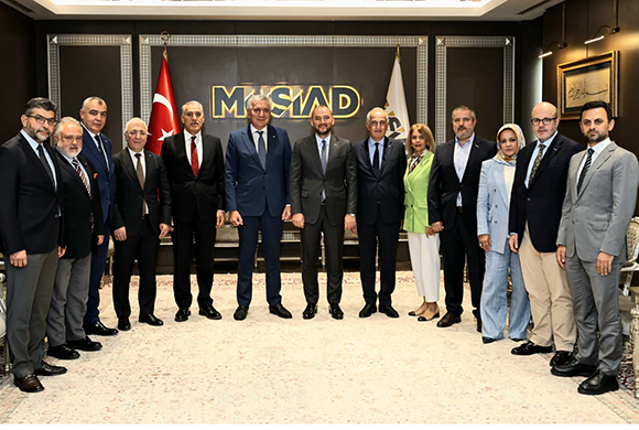 İstanbul Sanayi Odası (İSO) Yönetimi, Müstakil Sanayici ve İşadamları Derneği’nin (MÜSİAD) Yeni Yönetimini Ziyaret Ederek Tebrik ve Başarı Dileklerinde Bulundu