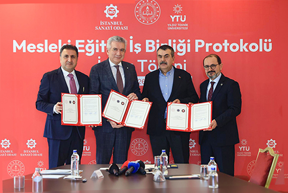 MEB, İSO ve YTÜ Arasında Mesleki Eğitimde İş Birliği Protokolü İmzalandı