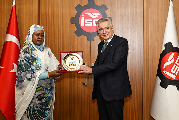 Ahlam Medani Mahdi Sabeel, Sudanese Minister of Investment Visited Erdal Bahçıvan, Chairman of the Board of Directors of the ICI