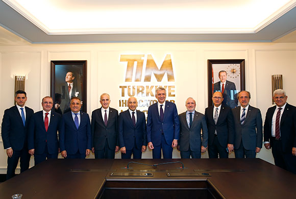İSO Yönetimi, TİM Başkanı Mustafa Gültepe’ye Nezaket Ziyaretinde Bulundu