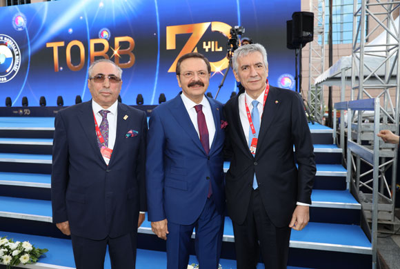 TOBB Oda ve Borsa Başkanları, Ankara’da 70. Kuruluş Etkinliği İçin Bir Araya Geldi