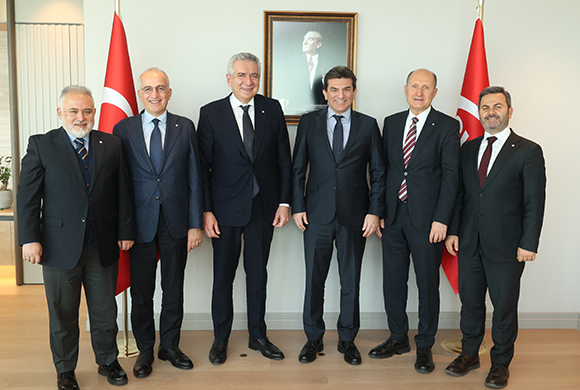 İSO Yönetimi, Yeni Görevine Atanan OYAK Genel Müdürü Murat Yalçıntaş’a Nezaket Ziyaretinde Bulundu