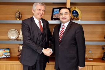 istanbul sanayi odasi the new consul general of pakistan in istanbul pasha visits ici chairman bahcivan