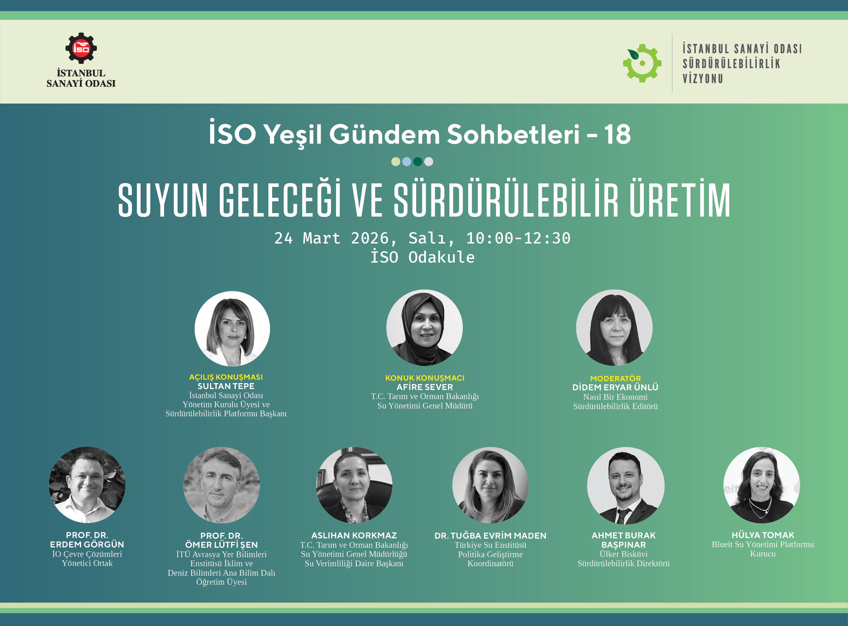 İSO Yeşil Gündem Sohbetleri