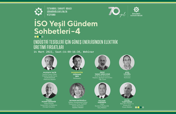 İSO Yeşil Gündem Sohbetleri