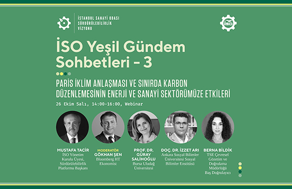 İSO Yeşil Gündem Sohbetleri