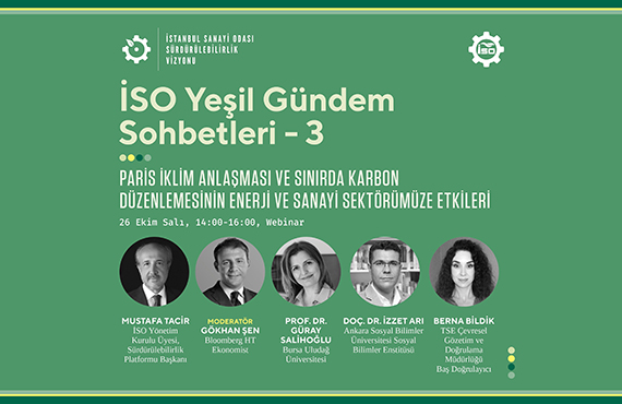 İSO Yeşil Gündem Sohbetleri